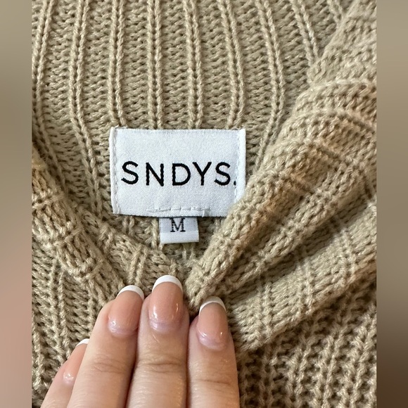 Sndys Mock Neck Sweater Dress - Picture 2 of 7